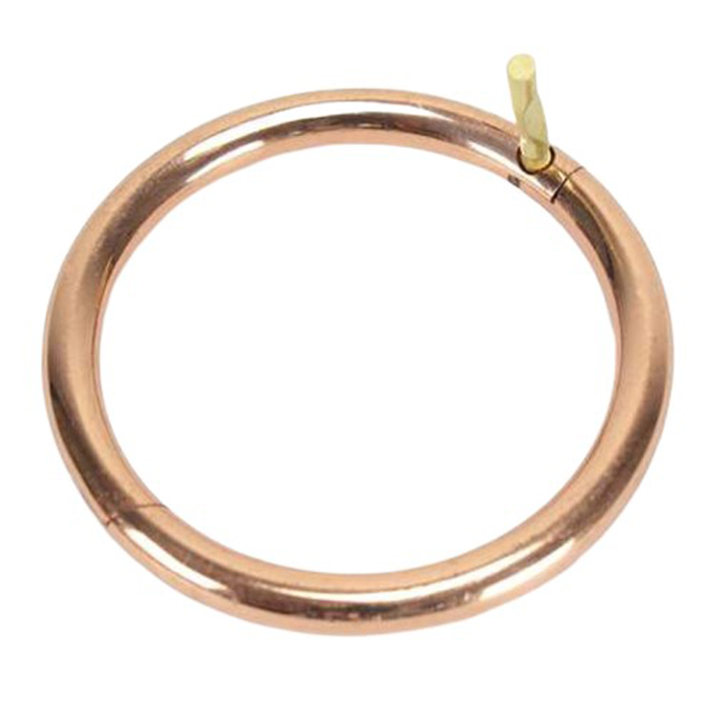 (WI-883) BULL NOSE RING COPPER MATERIAL????