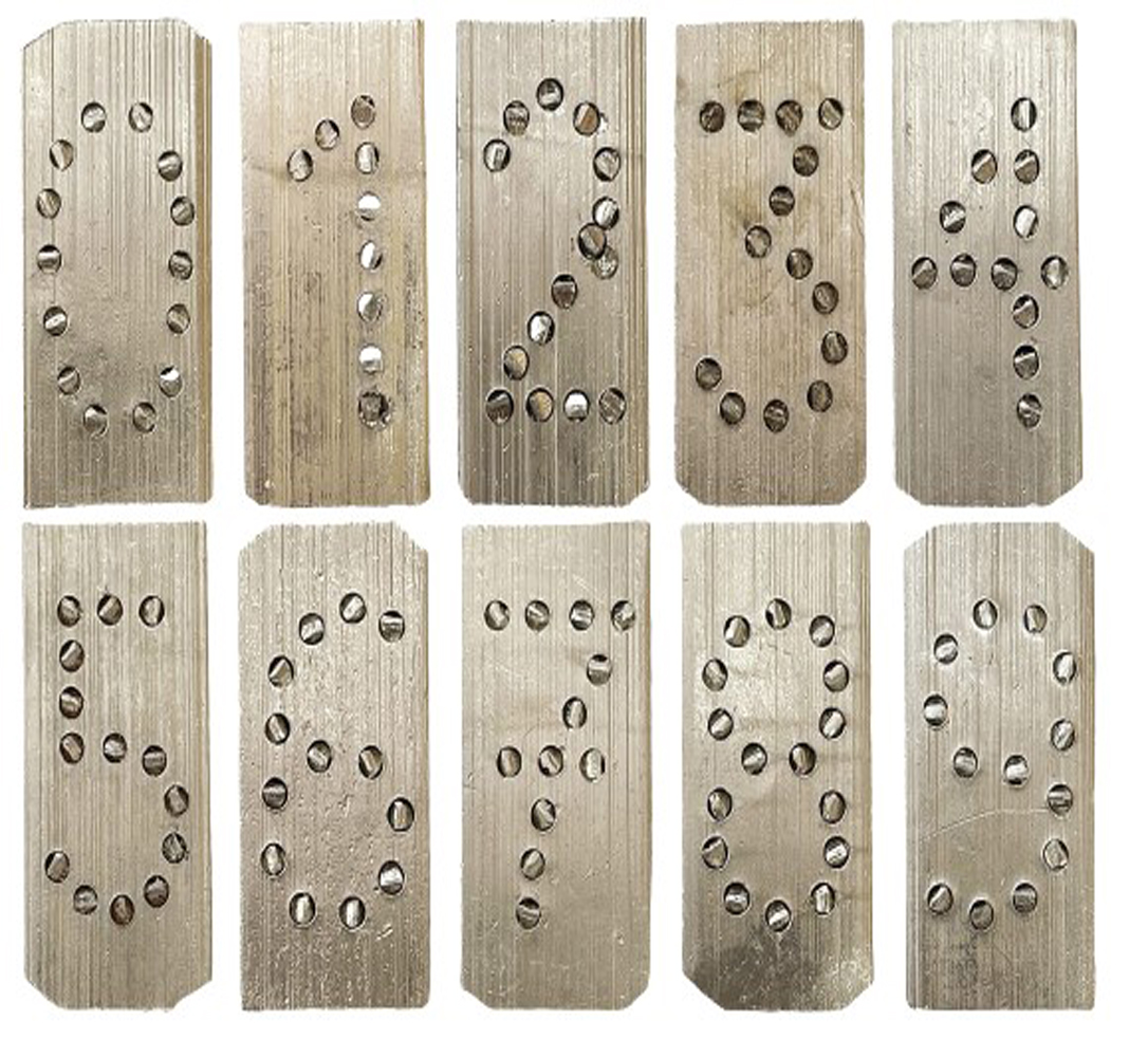 (WI-209) NUMBER SET FOR TATTOO HAMMER 7MM,20MM????