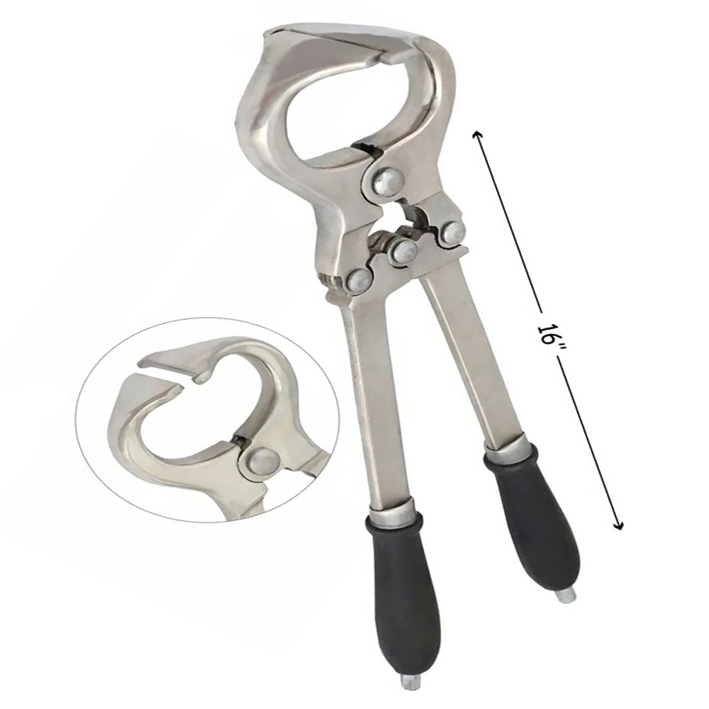 (WI-654-16) BLOODLESS CASTRATION FORCEPS BURDIZZO 16”????