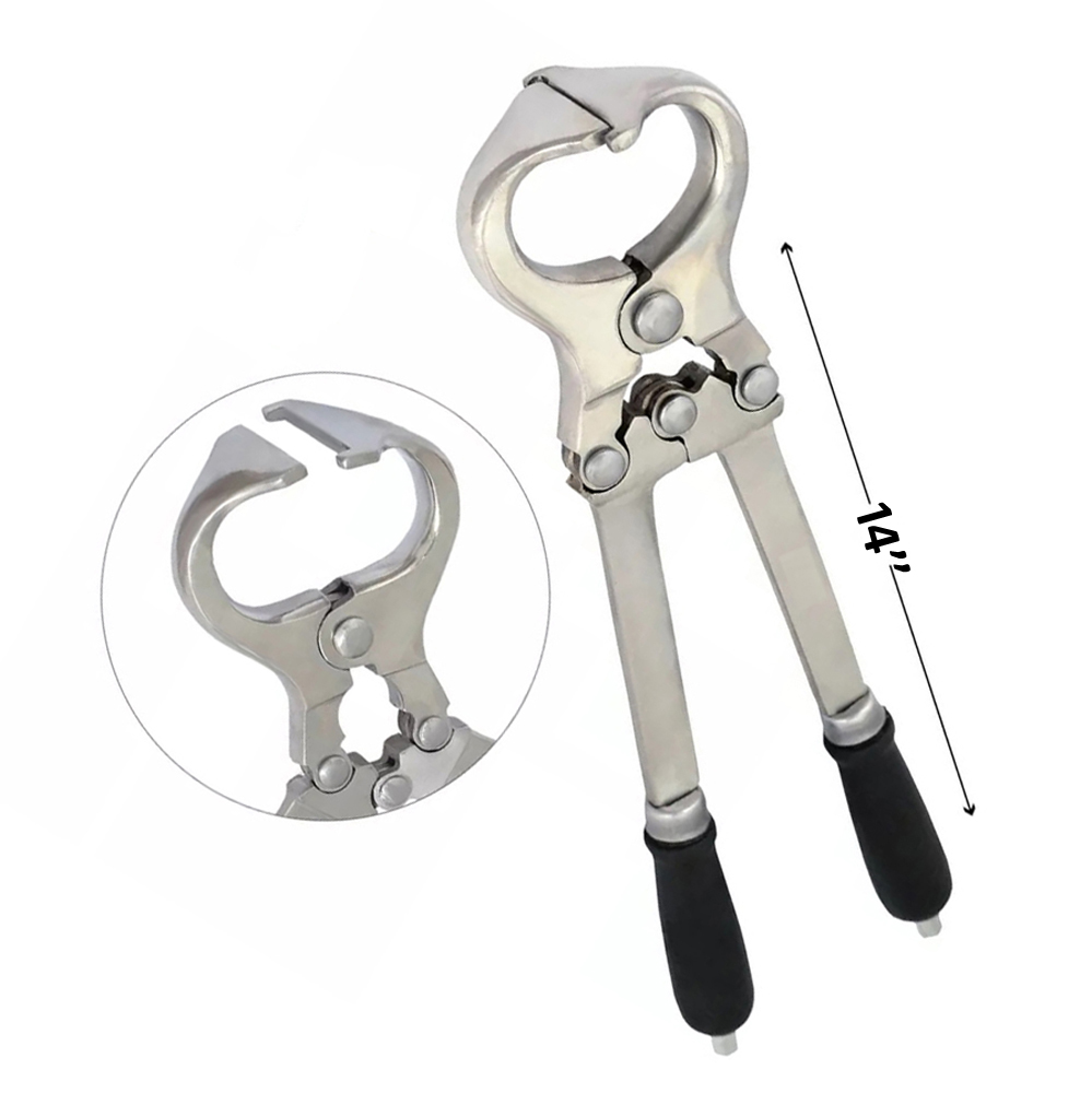 (WI-654-14) BLOODLESS CASTRATION FORCEPS BURDIZZO 14”????