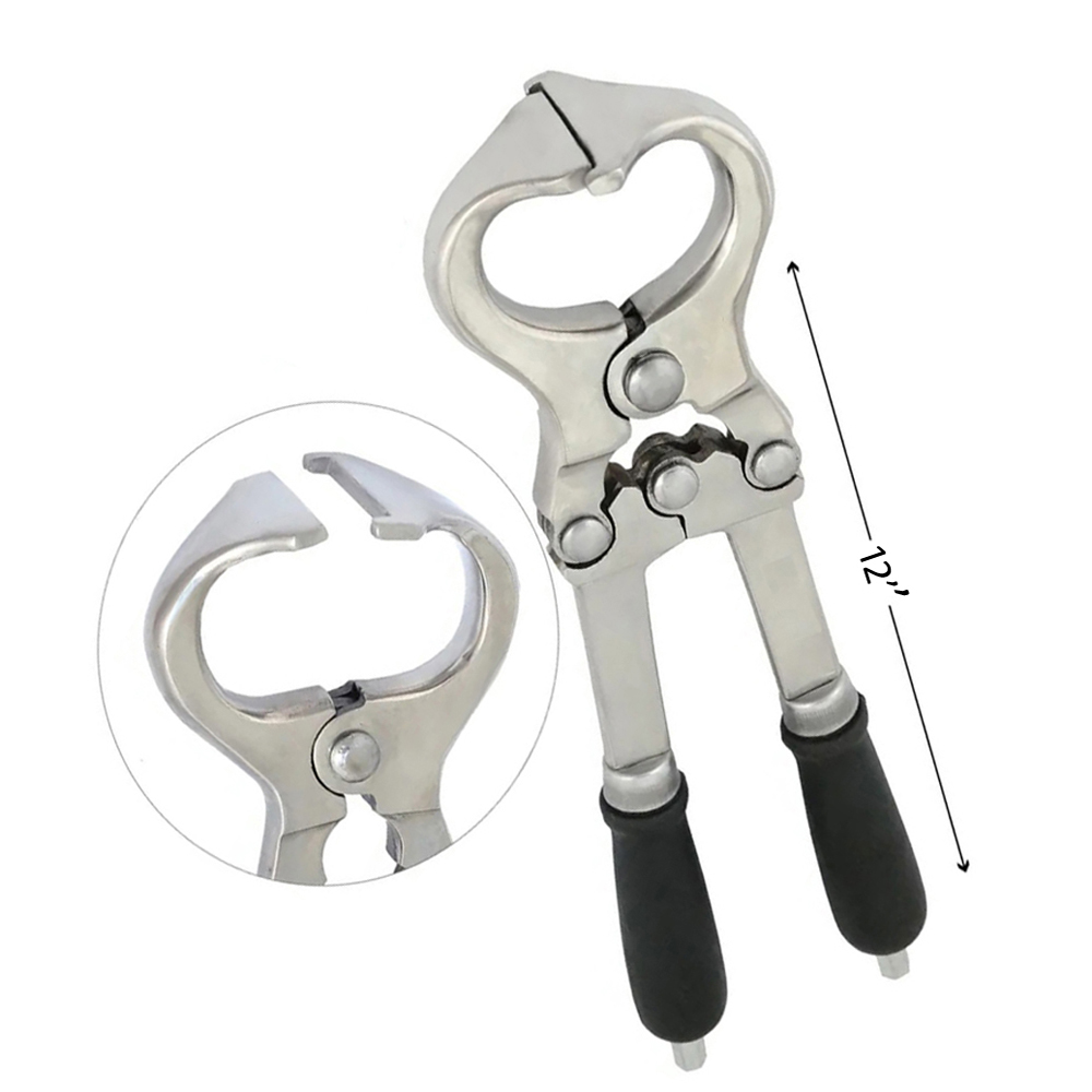 (WI-654-12) BLOODLESS CASTRATION FORCEPS BURDIZZO 12”????