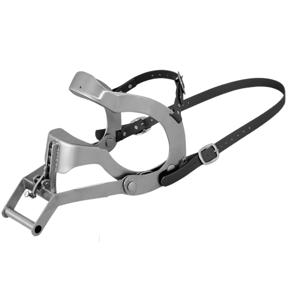 (WI-406) MEISTER MOUTH GAG FOR HORSE WITH STRONG LEATHER STRAP????