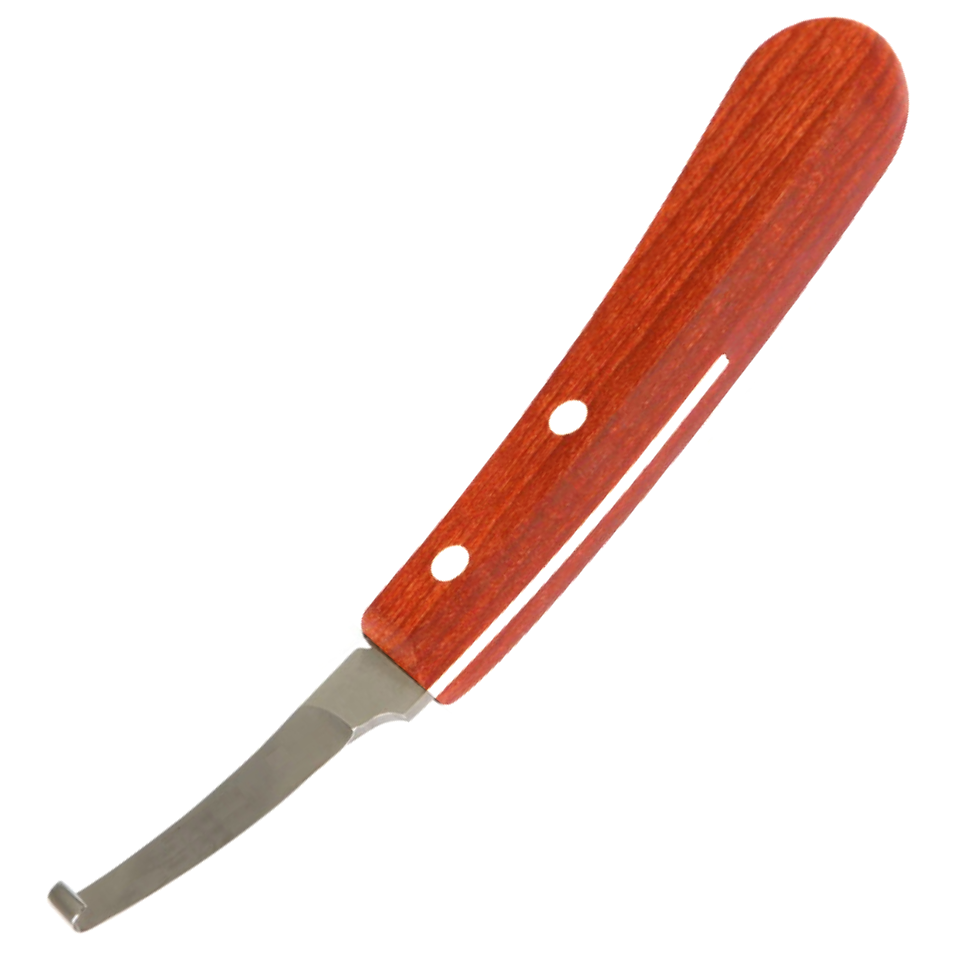 (WI-1247-R) HOOF NARROW BLADE,ROSEWOOD HANDLE ????????????