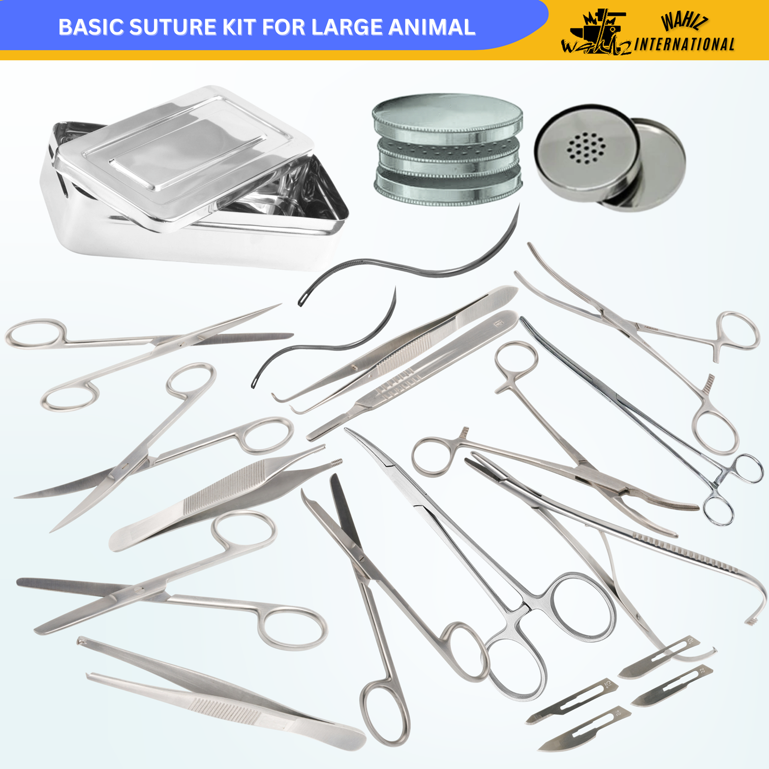 (WI-3240) BASIC SUTURE SURGICAL KIT✂????