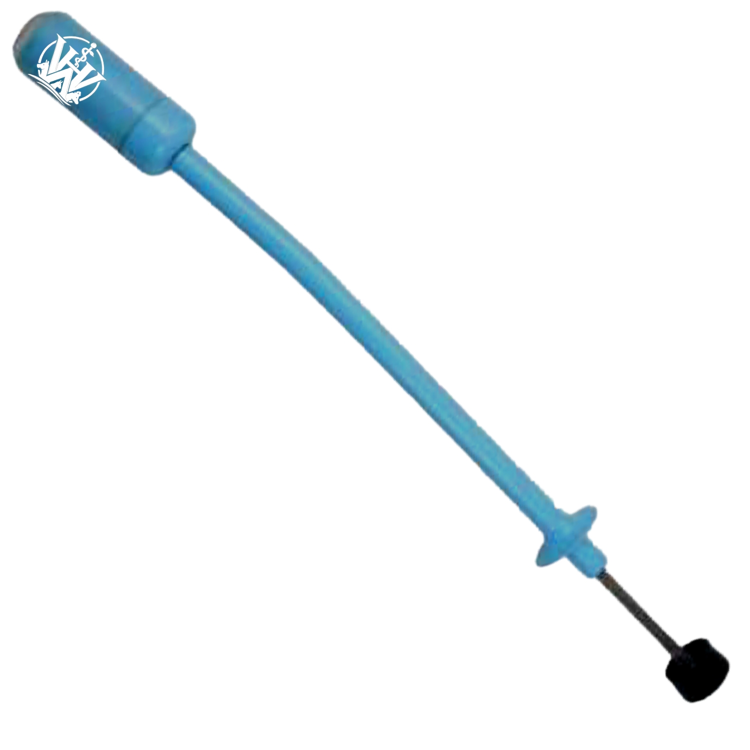 (WI-2125) SHEEP BOLUS APPLICATOR CURVED  POWDWR RUBBER HEAD/BLUE NAVY COLOR