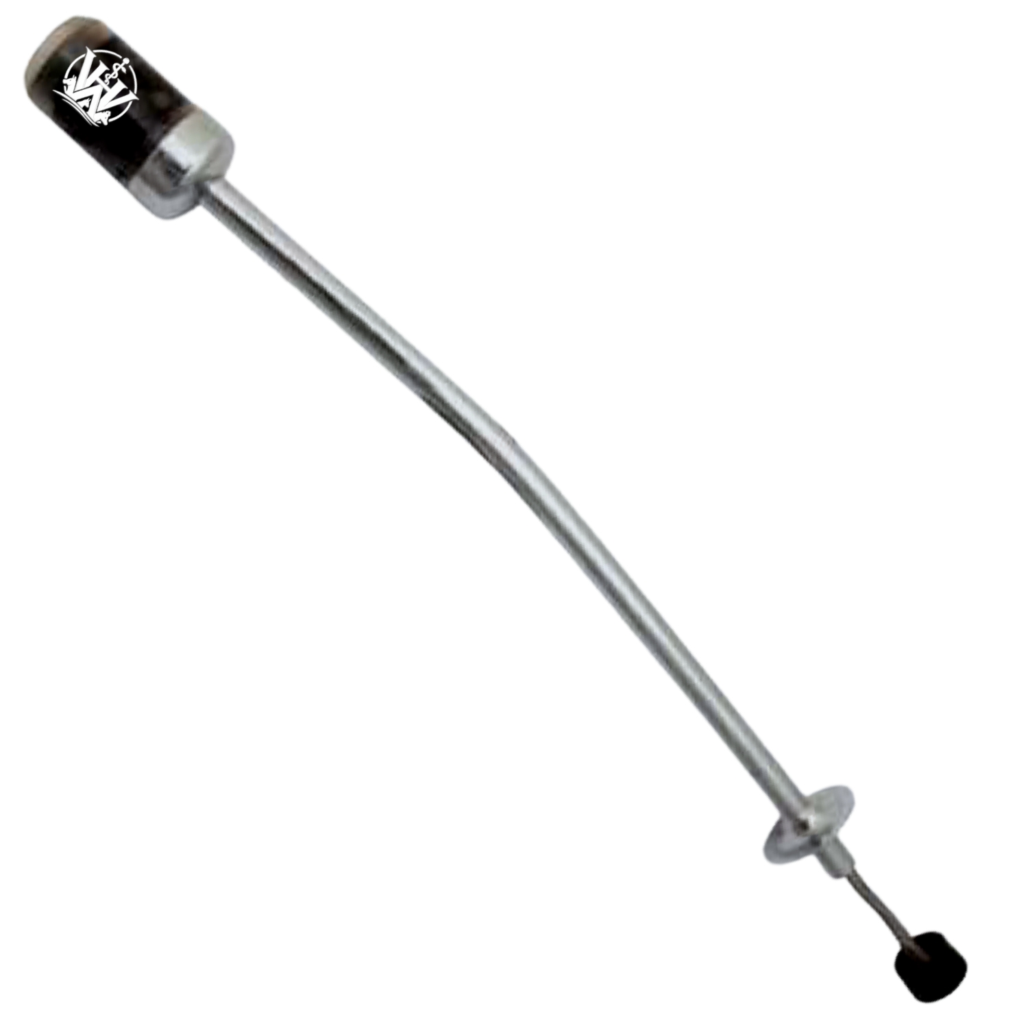 (WI-2129) BOLUS APPLICATOR CURVED  POWDWR RUBBER HEAD/BLUE NAVY COLOR